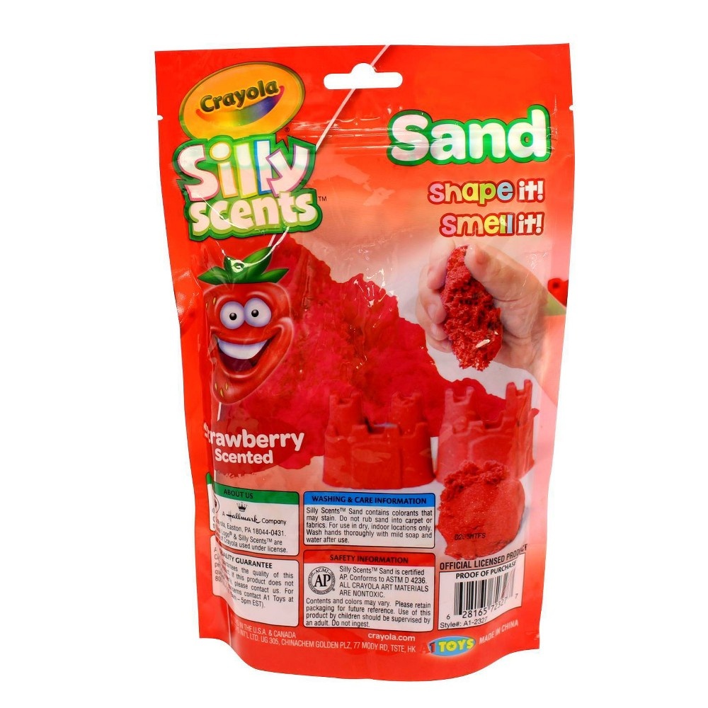 slide 3 of 4, Crayola Silly Scents Sand Bag Strawberry, 1 ct