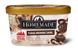United Dairy Farmers Homemade® Brand Fudgy Brownie Swirl