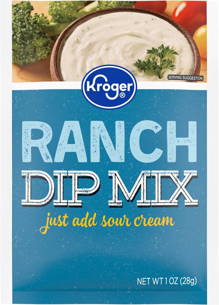 slide 2 of 4, Kroger Party Dip Ranch Mix - 1 oz, 1 oz