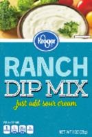 slide 1 of 1, Kroger Party Dip Ranch Mix, 1 oz