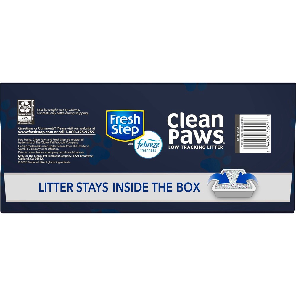 slide 5 of 11, Fresh Step Clean Paws Ultra-Absorb - 22.5lbs, 22.5 lb