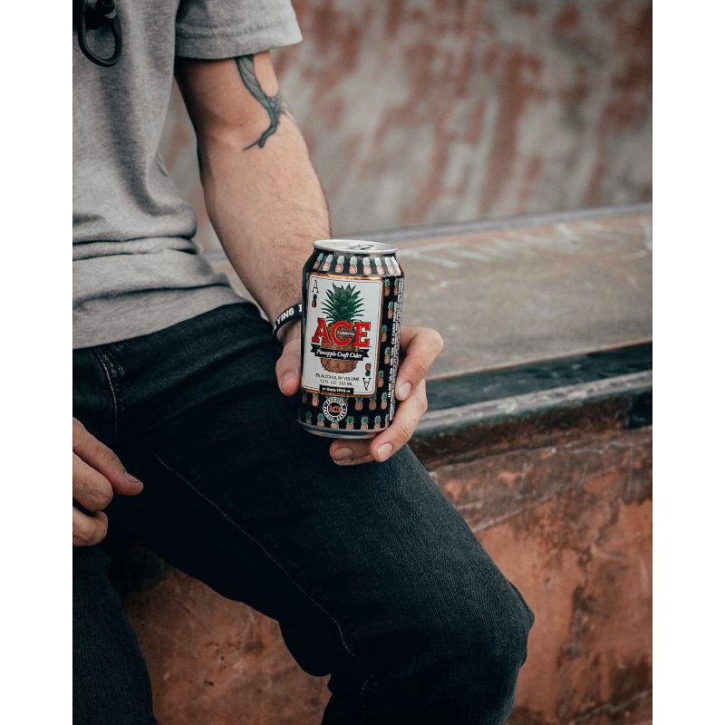 slide 5 of 13, ACE Cider ACE Pineapple Hard Cider - 6pk/12 fl oz Cans, 6 ct; 12 fl oz