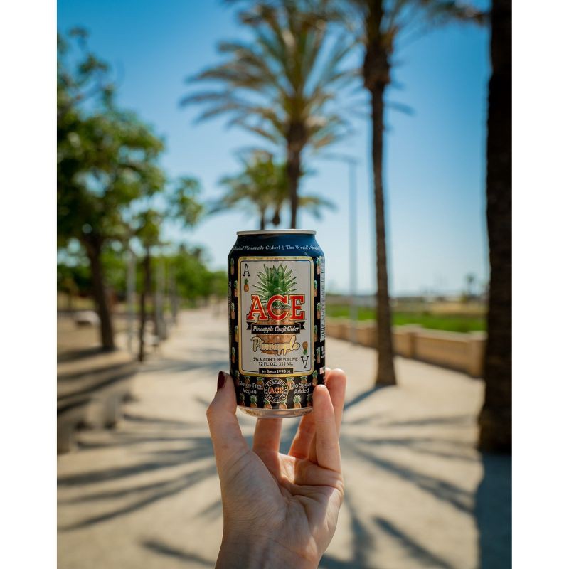 slide 6 of 13, ACE Cider ACE Pineapple Hard Cider - 6pk/12 fl oz Cans, 6 ct; 12 fl oz