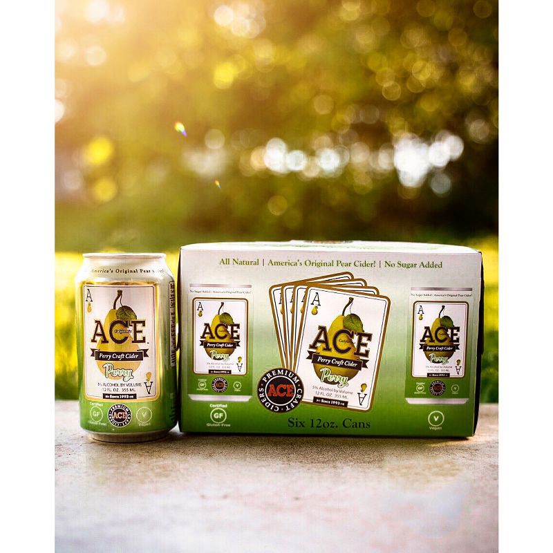 slide 2 of 17, ACE Cider ACE Perry Pear Hard Cider - 6pk/12 fl oz Cans, 6 ct; 12 fl oz