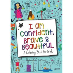 I Am Confident, Brave & Beautiful Coloring Book - Hopscotch Girls: Creative Thinking for Kids, 24 Pages, Ages 4+