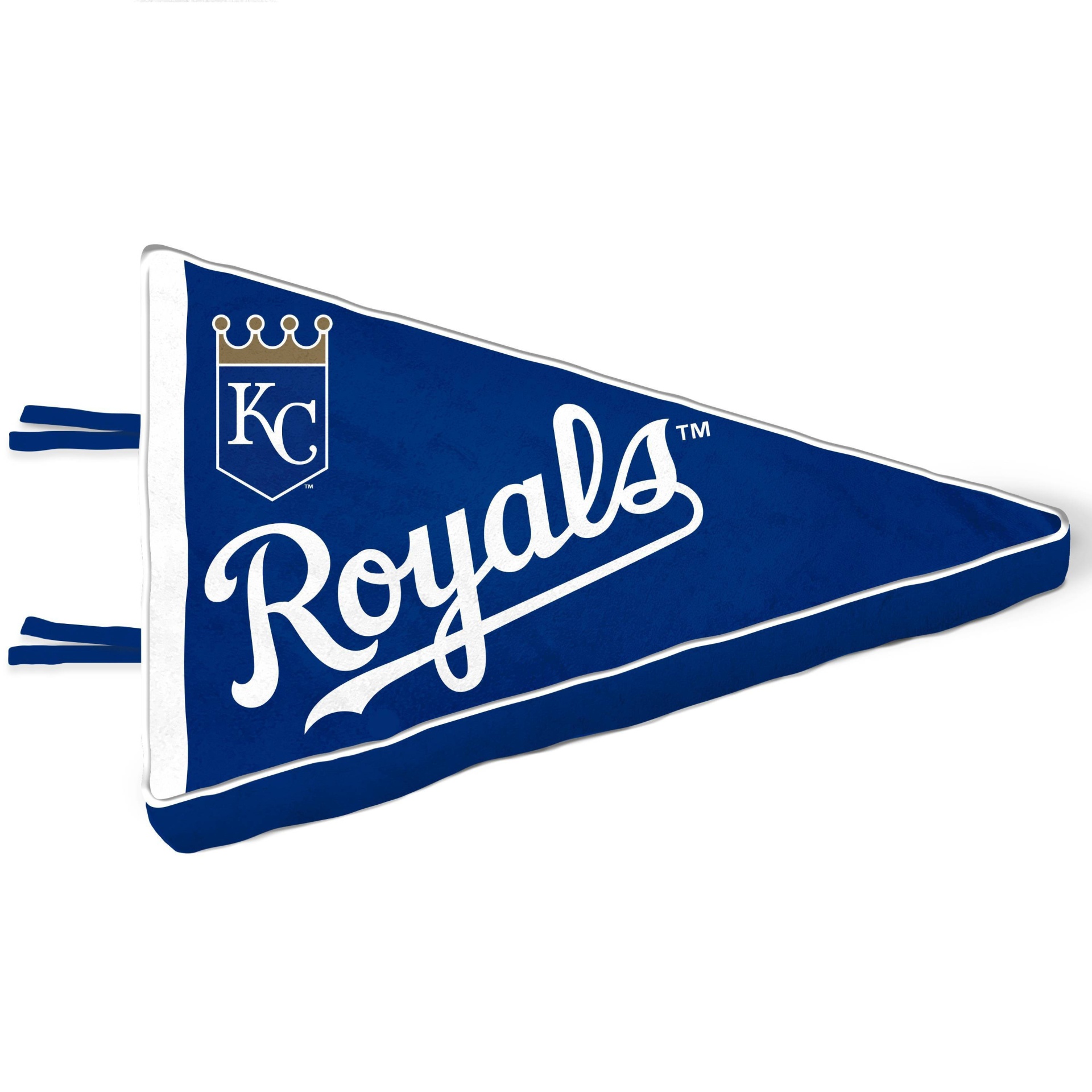 slide 1 of 1, MLB Kansas City Royals Plushlete Pennant Pillow, 1 ct