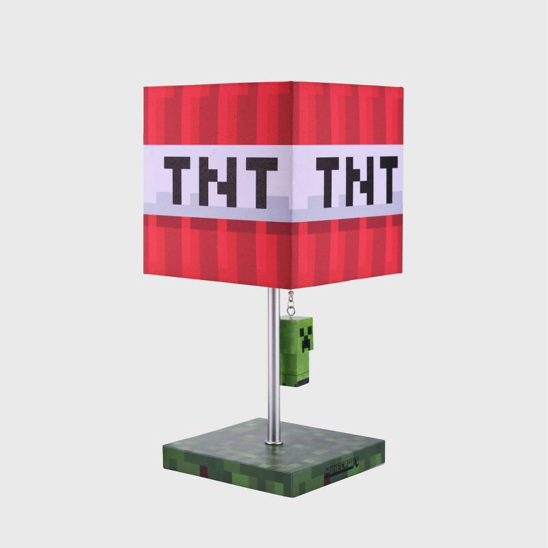 slide 5 of 5, Minecraft TNT Table Lamp (Includes LED Light Bulb), 1 ct