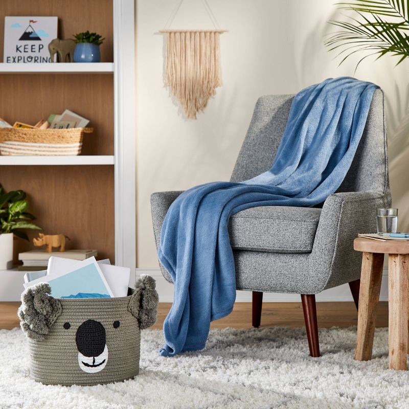 slide 2 of 6, Koala Kids' Coiled Rope Basket - Pillowfort™, 1 ct