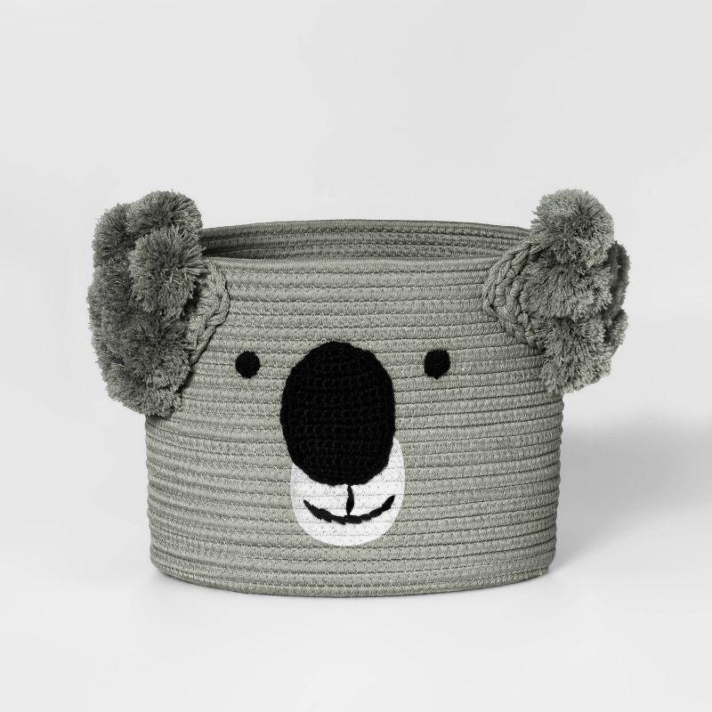 slide 1 of 6, Koala Kids' Coiled Rope Basket - Pillowfort™, 1 ct