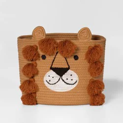 Lion Kids&#x27; Coiled Rope Basket - Pillowfort™