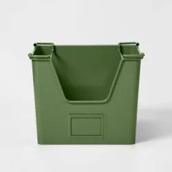 Small Metal Stackable Kids' Storage Green - Pillowfort