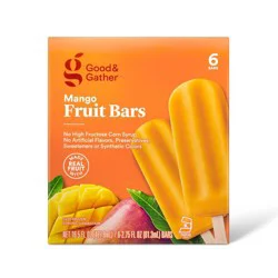 Frozen Mango Fruit Bars - 16.5 fl oz/6ct - Good & Gather™