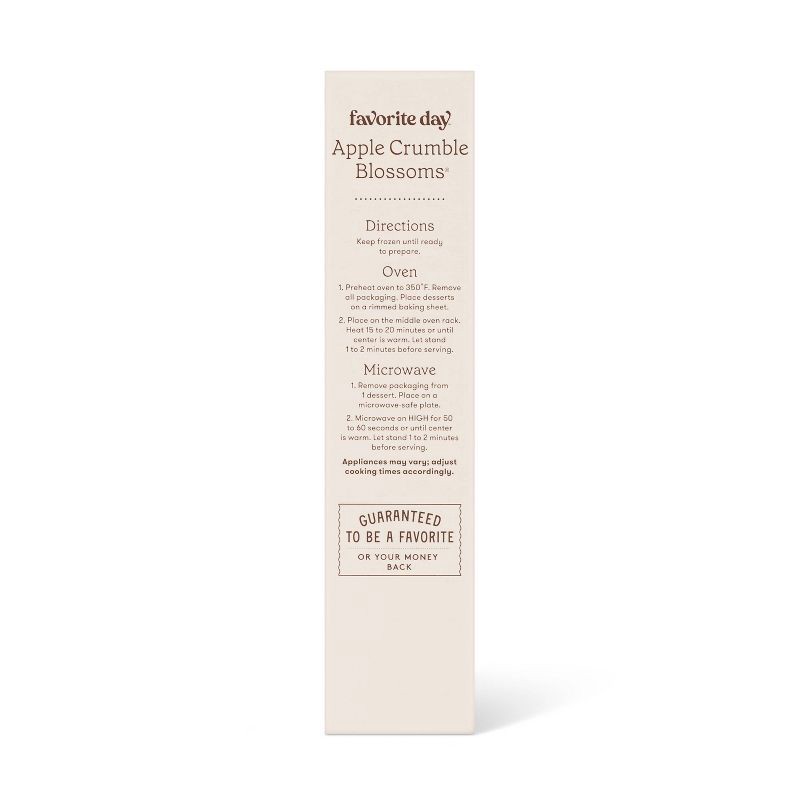 slide 3 of 3, Frozen Apple Crumble Blossom - 8oz - Favorite Day™, 8 oz