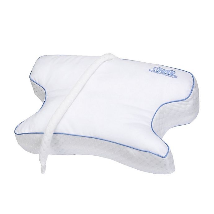 slide 1 of 7, Contour Living CPAP MAX 2.0 Orthopedic Airway Alignment Pillow - White, 1 ct