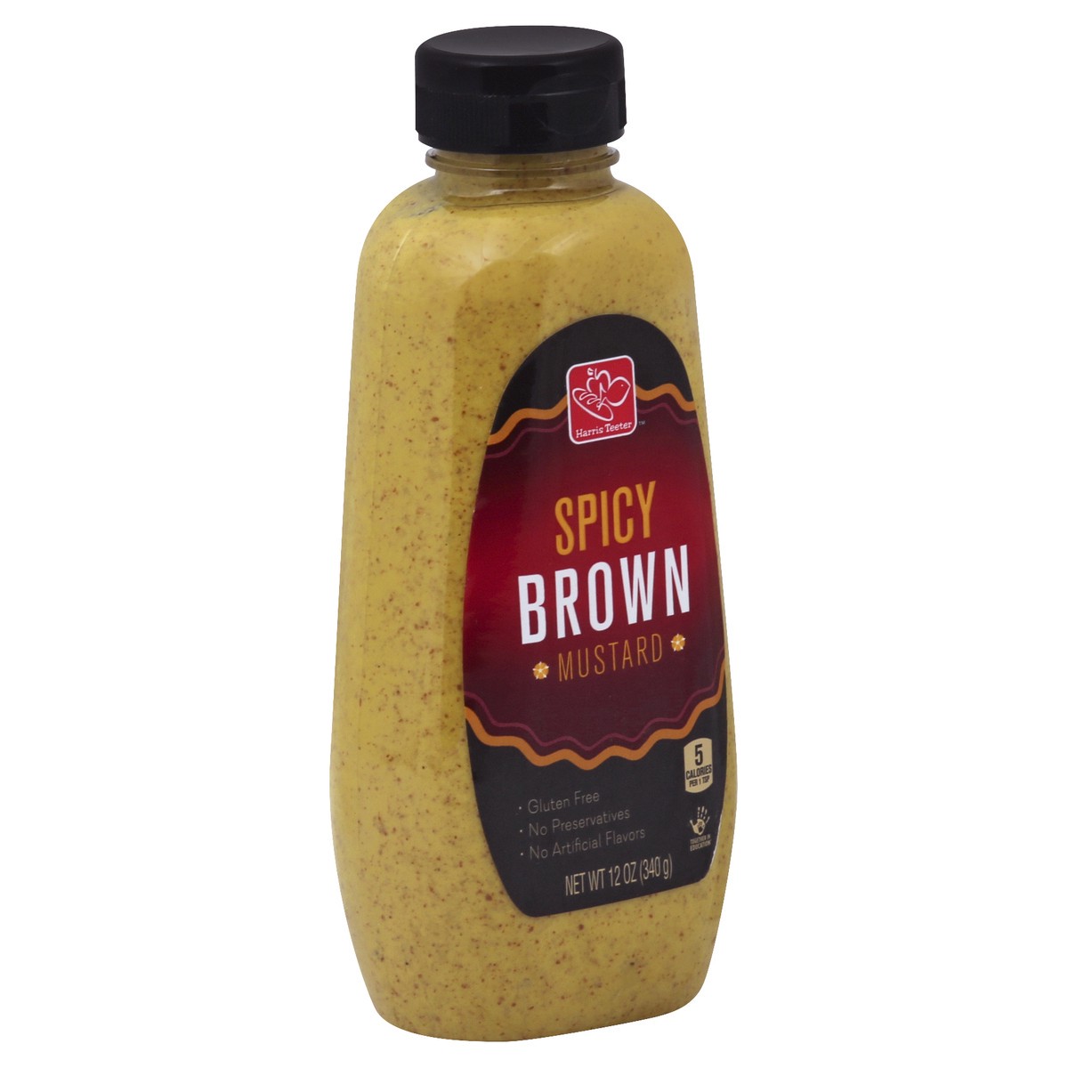 slide 3 of 3, Harris Teeter Spicy Brown Mustard, 1 ct