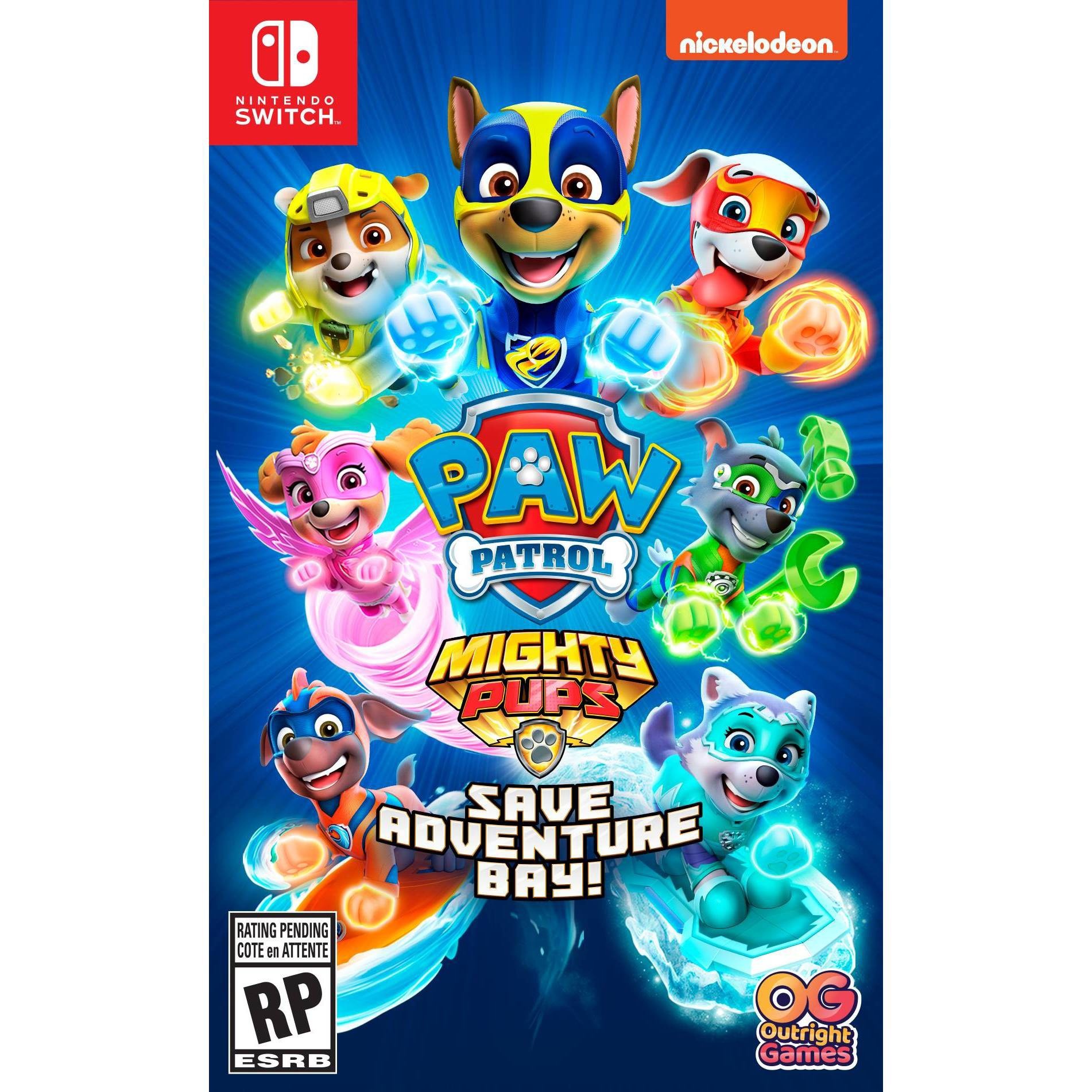 slide 1 of 6, PAW Patrol: Mighty Pups Save Adventure Bay - Nintendo Switch, 1 ct