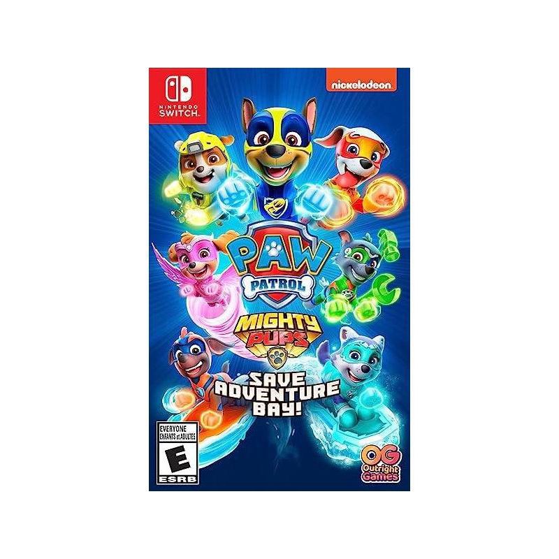slide 1 of 6, PAW Patrol: Mighty Pups Save Adventure Bay - Nintendo Switch, 1 ct