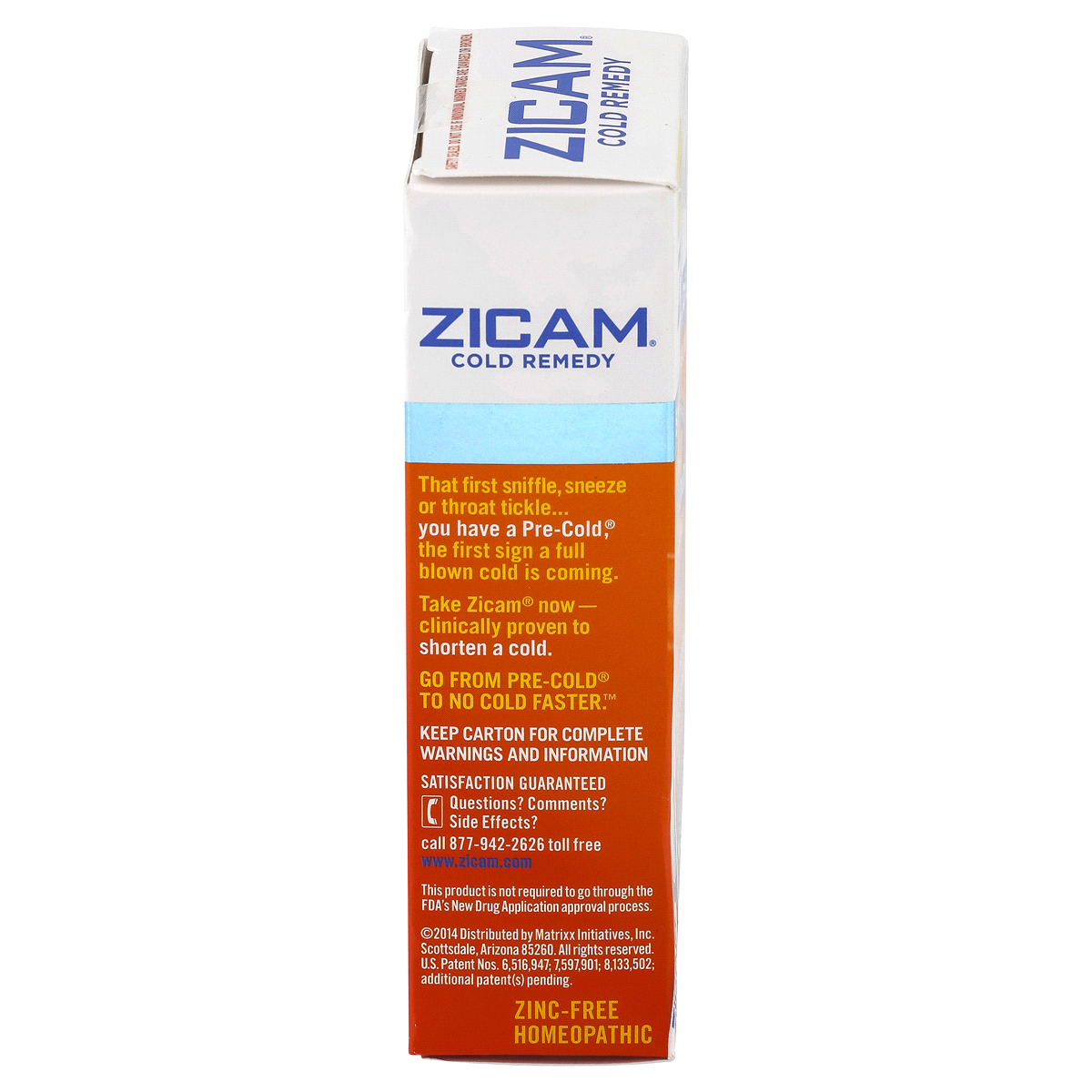 Zicam Cold Remedy Nasal Swabs 20 ct Shipt