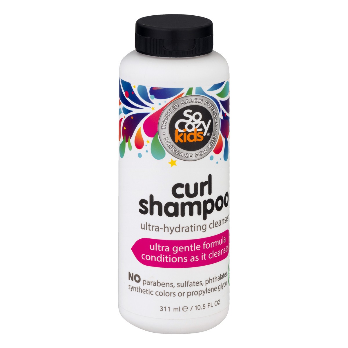 slide 4 of 9, So Crazy Kids Curl Ultra-Hydrating Cleanser Shampoo 10.5 oz, 10.5 oz