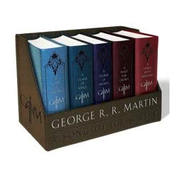 Random House A Game of Thrones Leather-Cloth Boxed Set - (Song of Ice and Fire) by George R R Martin (Mixed Media Product)