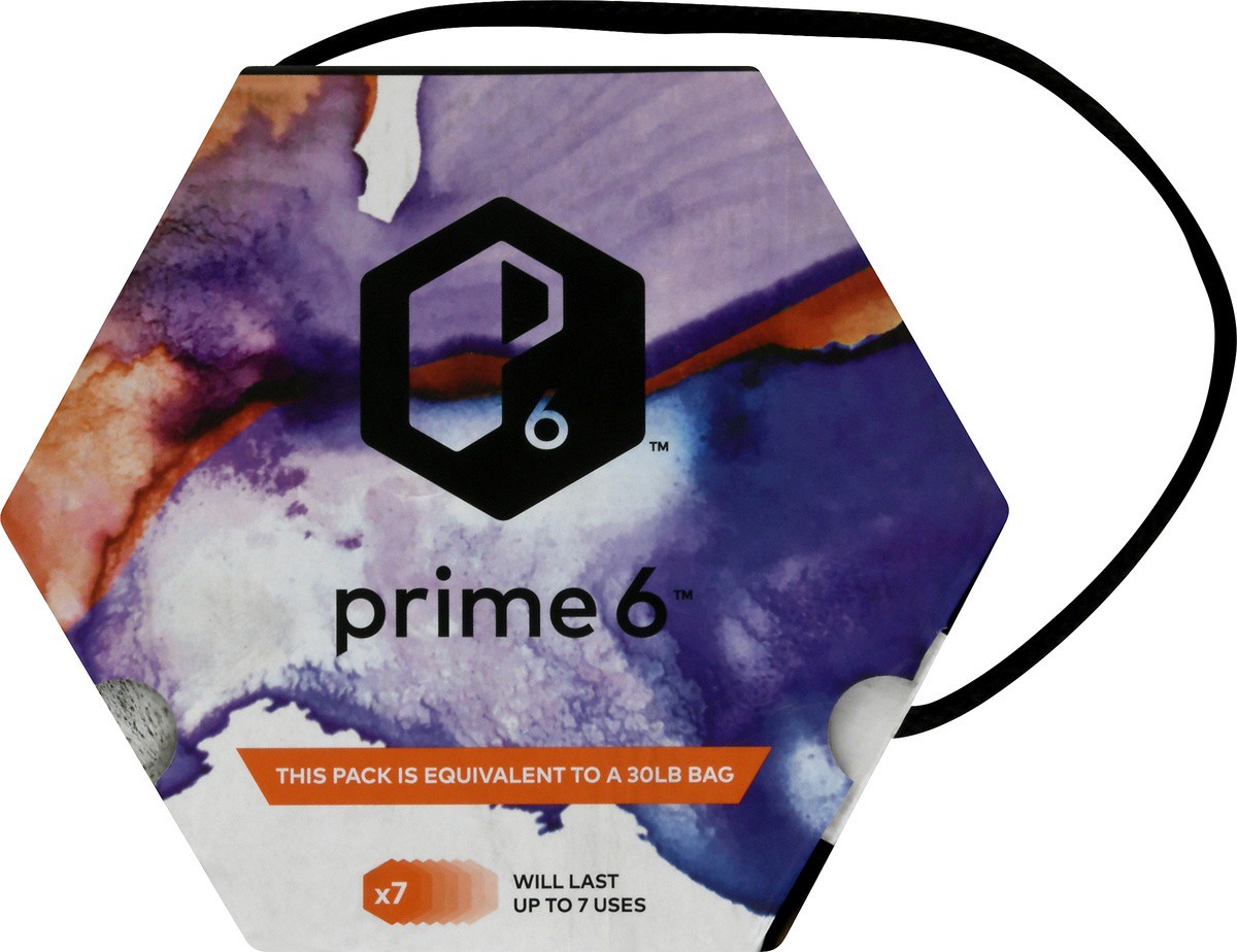 slide 6 of 9, Prime 6 Charcoal, 9 lb