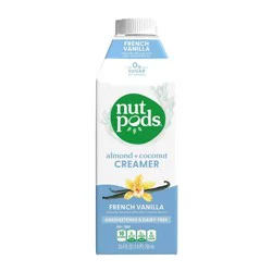 nutpods Unsweetened French Vanilla Creamer - 25.4 fl oz
