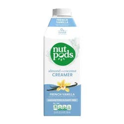 nutpods Unsweetened French Vanilla Creamer - 25.4 fl oz