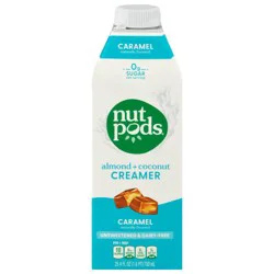 nutpods Unsweetened Caramel Creamer - 25.4 fl oz