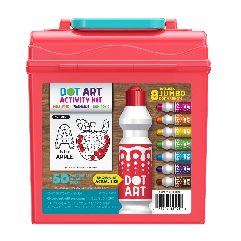 slide 4 of 9, Dot Markers Art Activity Kit – Chuckle & Roar, 1 ct