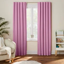84" Blackout Twill Solid Kids' Panel Purple - Pillowfort™