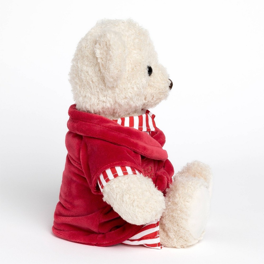 slide 4 of 6, FAO Schwarz Toy Plush Bear in Pajamas - Red Valentine's Day, 1 ct