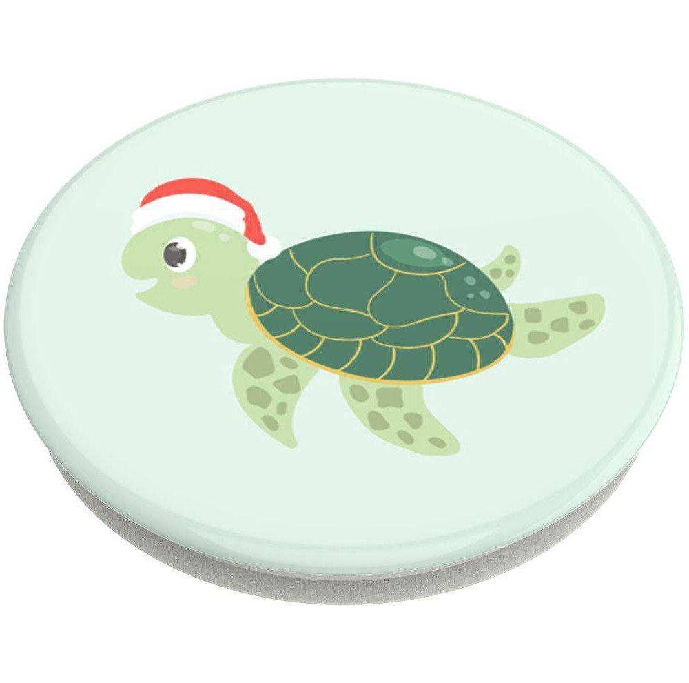 slide 2 of 5, PopSockets PopGrip Cell Phone Grip & Stand - Santa Turtle, 1 ct