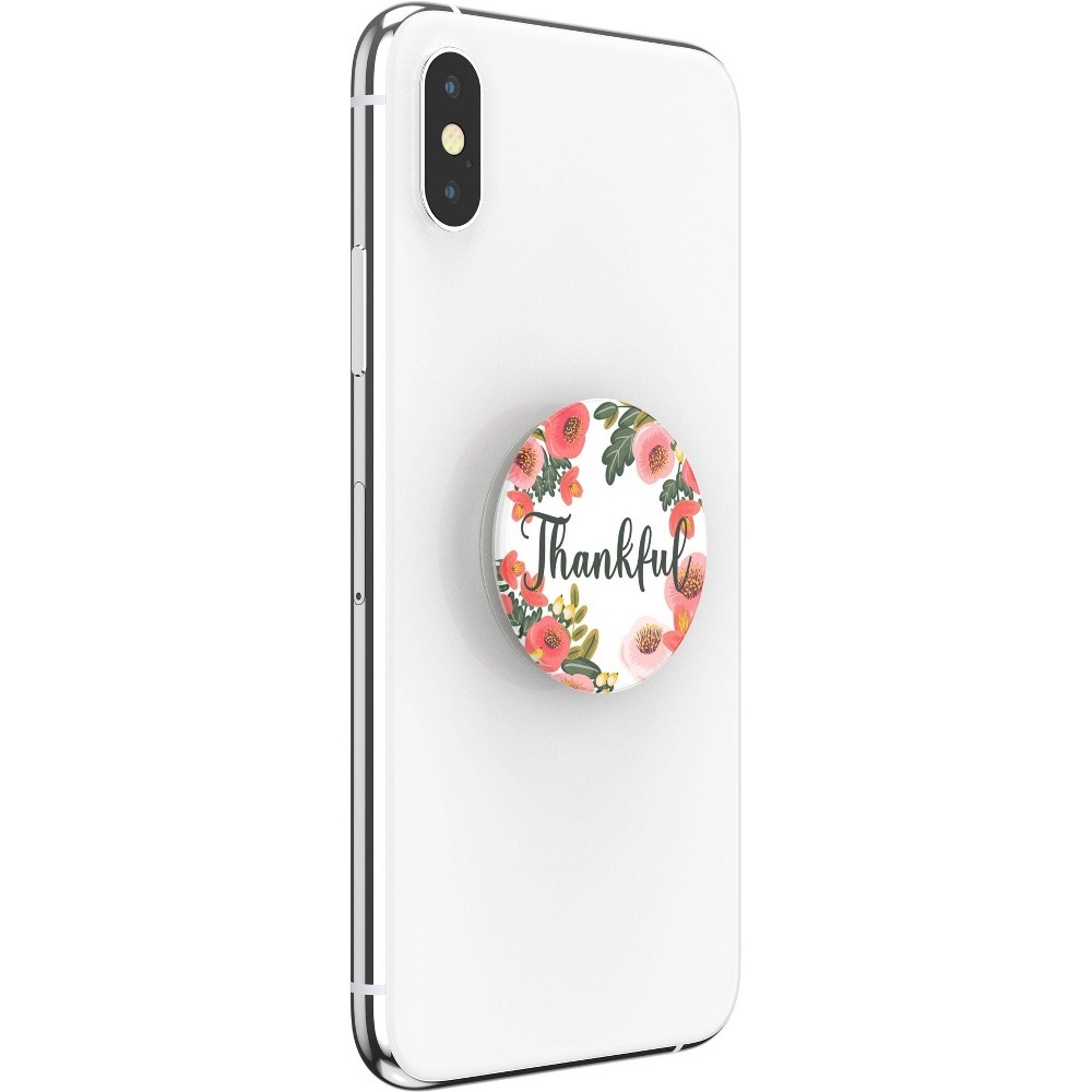 slide 4 of 5, PopSockets PopGrip Cell Phone Grip & Stand - Thankful, 1 ct