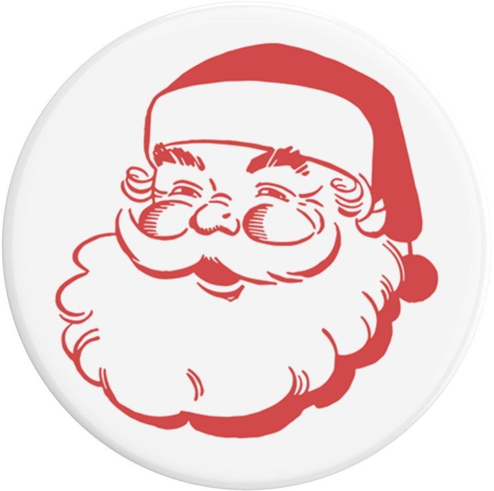 slide 3 of 5, PopSockets PopGrip Cell Phone Grip & Stand - Santa, 1 ct