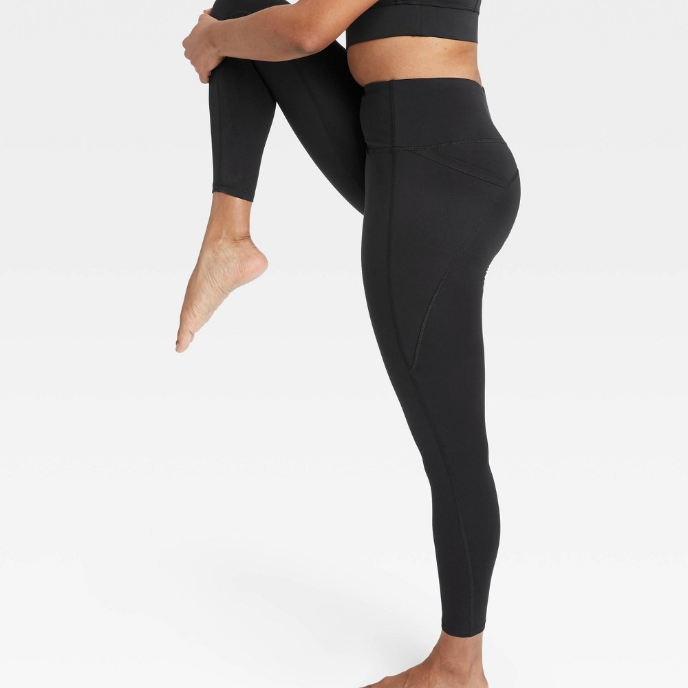 CELINE 26S HIGH-WAISTED STRETCH LEGGINGS STYLE 26