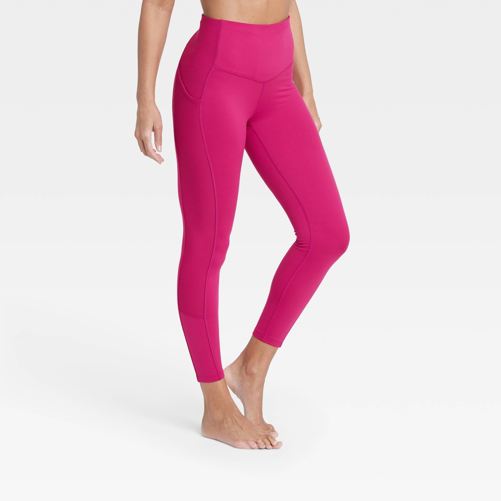 Women's Contour Flex High-Rise Ribbed 7/8 Leggings 24.5 - All in