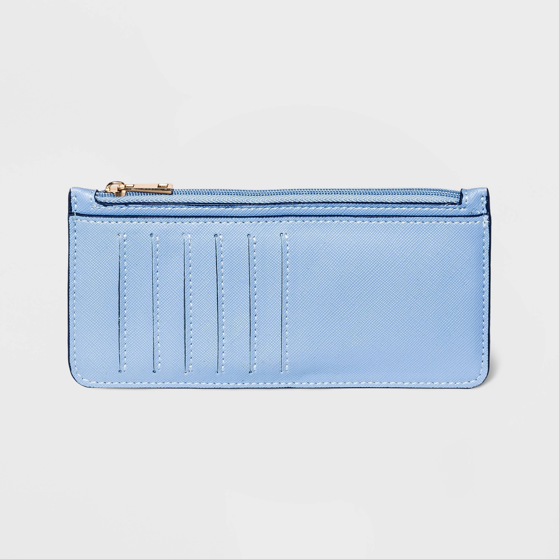 slide 1 of 2, Large Card Case - A New Day Light Blue, 1 ct