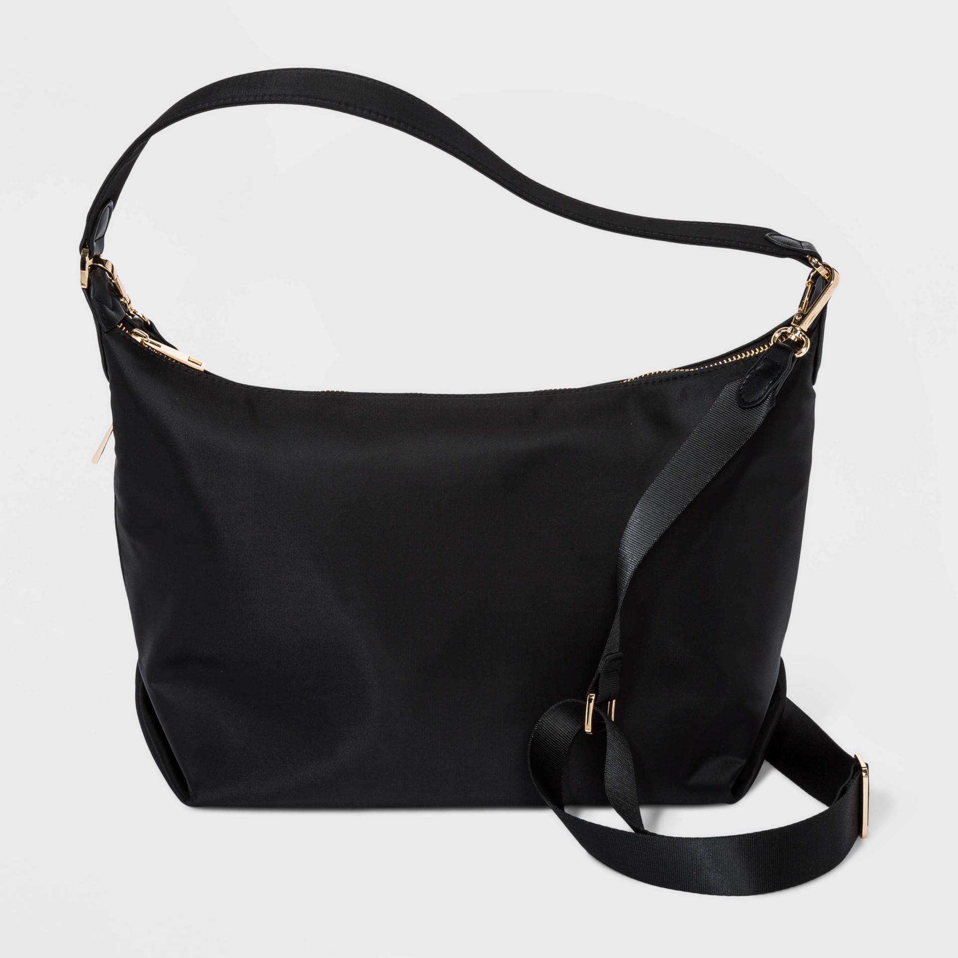 slide 1 of 4, Athleisure Shoulder Handbag - A New Day Black, 1 ct