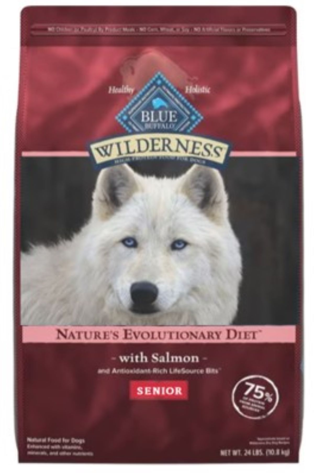 slide 1 of 1, BLUE WILDERNESS Blue Buffalo Wilderness Senior Dog Salmon 4.5 Lb., 4.5 lb