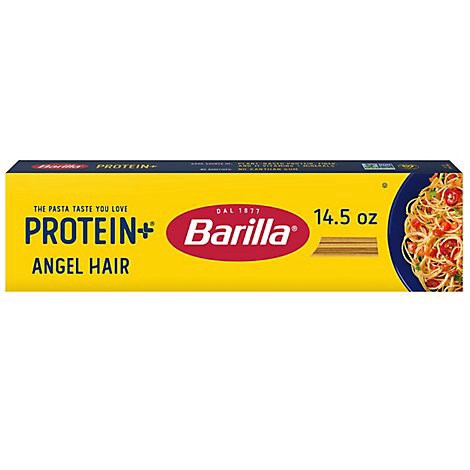 slide 1 of 1, Barilla Protein+ Angel Hair Pasta - 14.5 Oz, 14.5 oz