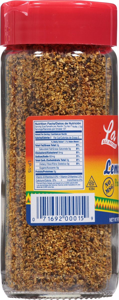 slide 8 of 13, La Criolla Lemon Pepper 6.25 oz, 6.25 oz