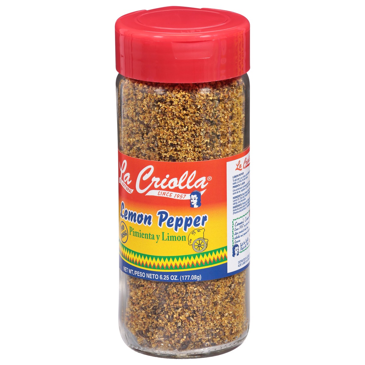 slide 11 of 13, La Criolla Lemon Pepper 6.25 oz, 6.25 oz