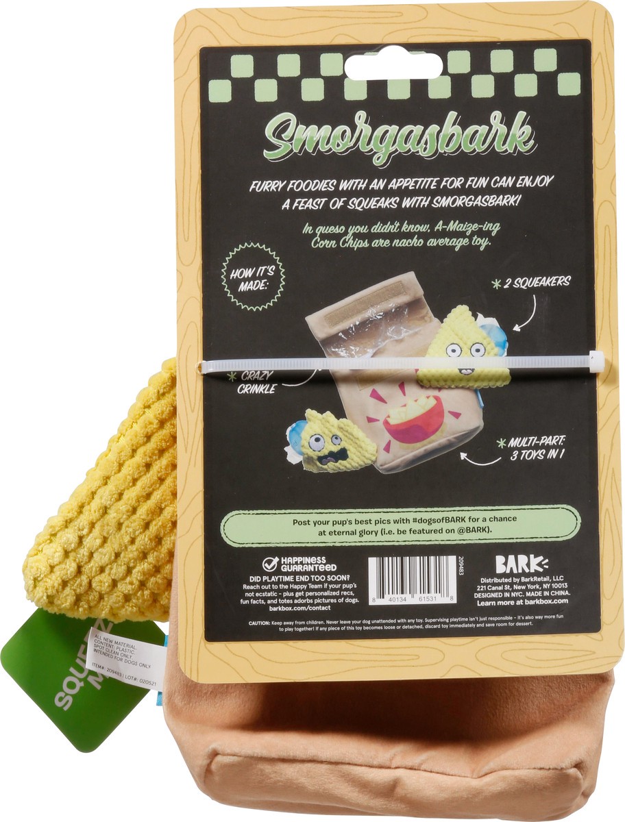 slide 9 of 12, BARK Smorgasbark XS-S Chips Dog Toy 1 ea, 1 ct