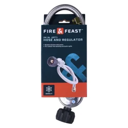 FIRE & FEAST Fire& Feast 2 Feet Universal Hose And Regulator