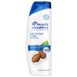 Head & Shoulders Dandruff Shampoo, Anti-Dandruff Treatment, Dry Scalp Care for Daily Use, Paraben Free, 12.5 oz