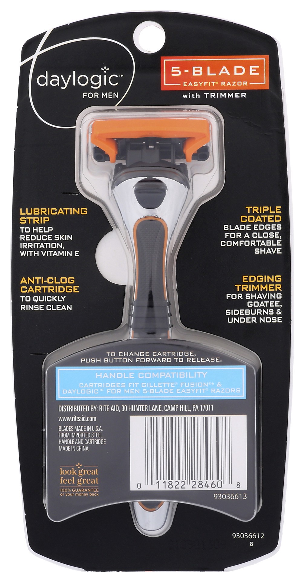 slide 2 of 2, Daylogic 5 Blade Easyfit Razor for Men, 1 ct