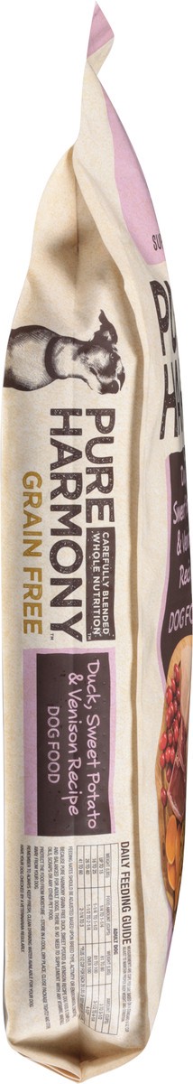 slide 5 of 10, Pure Harmony Super Premium Grain Free Duck, Sweet Potato & Venison Recipe Dog Food 12 lb, 12 lb