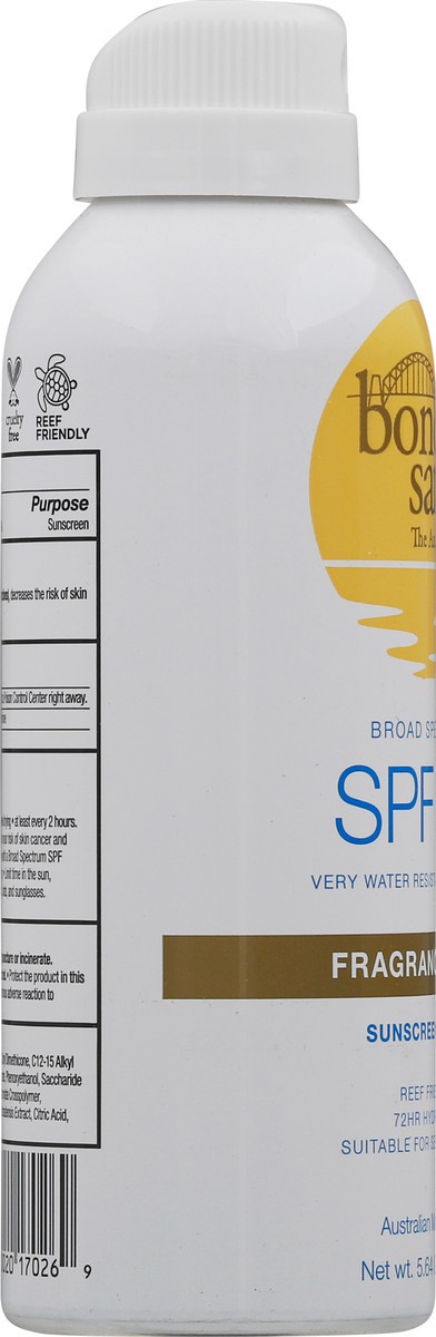 slide 6 of 10, Bondi Sands Fragrance Free Broad Spectrum SPF 50 Sunscreen Spray 5.64 oz Aerosol, 5.64 oz