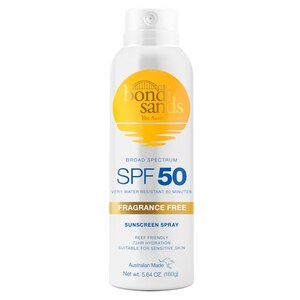 slide 1 of 1, Bondi Sands Fragrance Free Sunscreen Aerosol Mist Spf 50, 5.64 Oz, 5.64 oz