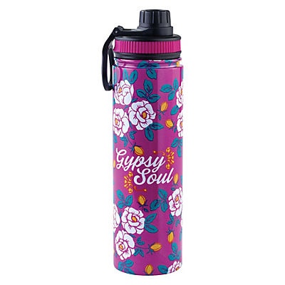 slide 1 of 1, All About U Gypsy Soul Stainless Steel Bottle, 1 ct